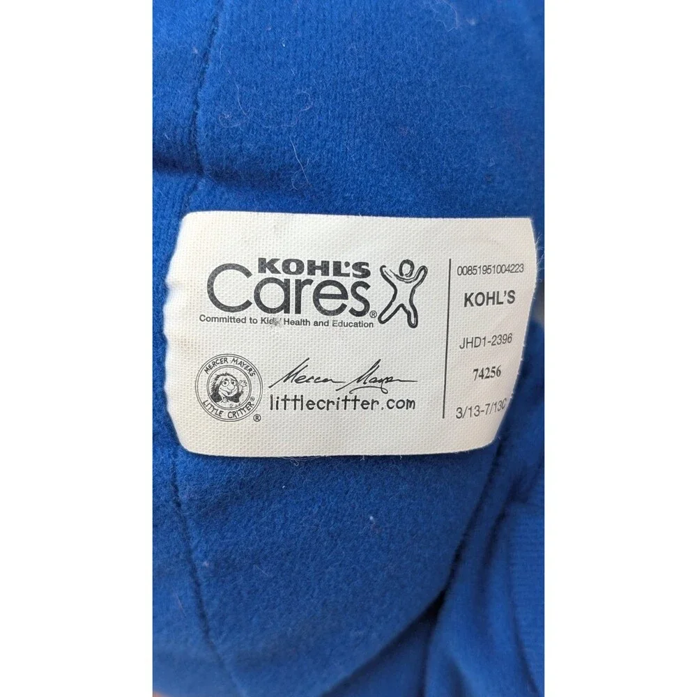 Kohl's Cares Mercer Mayer's Little Critter Brother Plush Stuffed Animal